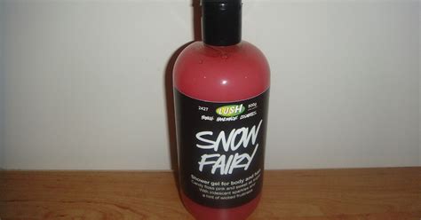 Jordy S Beauty Spot Review Lush Snow Fairy Shower Gel