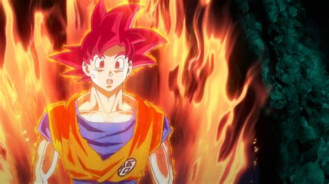 Son Goku Super Saiyan God Dragon Ball Z