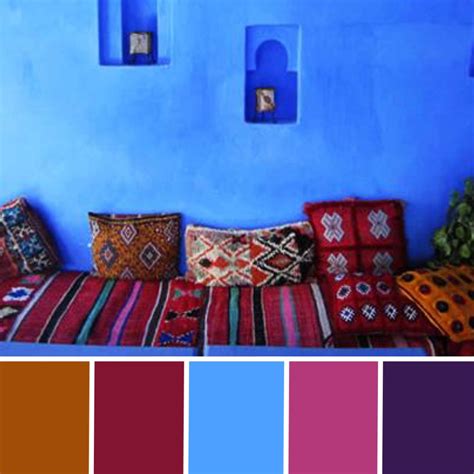 Moroccan Decor Color Scheme By Samira Shuruk Creative House Color