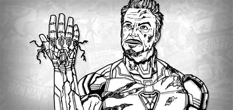 How To Draw Iron Man Endgame At Drawing Tutorials