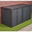 Large 750L Garden Storage Outdoor Box Plastic Utility Chest Unit 