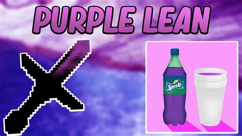 Purple Lean Entpacken By Driped Minecraft Pvp Texture Pack Resource