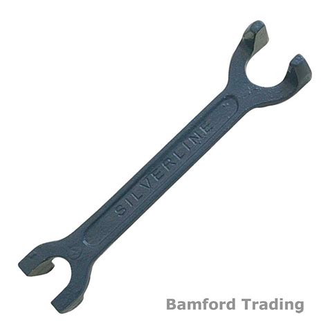 Cast Iron Basin Wrench For Bath And Sink Tap Back Nuts Spanner Crow