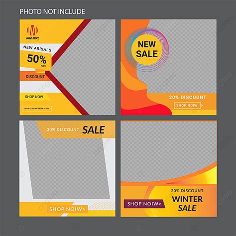 Accompanying each banner ad example is a quick breakdown of what (in my opinion) makes it work. Social Media Banners Template for Free Download on Pngtree