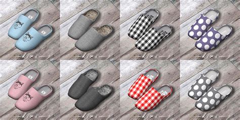 Sims 4 Ccs The Best Indoor Soft Slippers By Kiru
