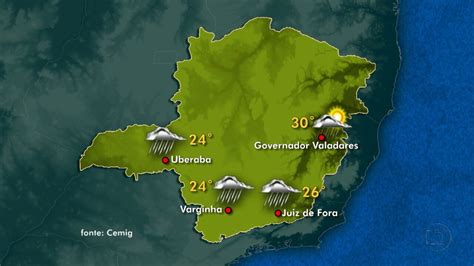 Chegada De Frente Fria Muda O Tempo Neste Domingo Em Minas Mg2 G1