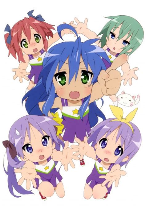 Lucky Star Chibi Characters