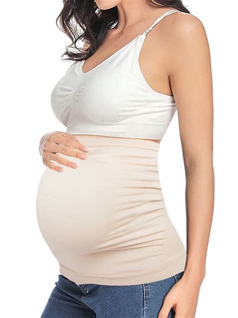 Sayfut Maternity Fit Seamless Maternity Shapewear Belly Band For All Stage Of Pregnancy And