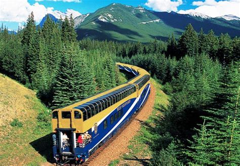 Take The Wonderful Trip To Canadian Rockies Aboard The Luxurious Rocky