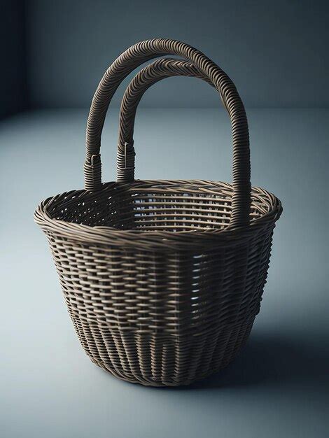 Premium Ai Image Wickes Basket Isolated On Different Background