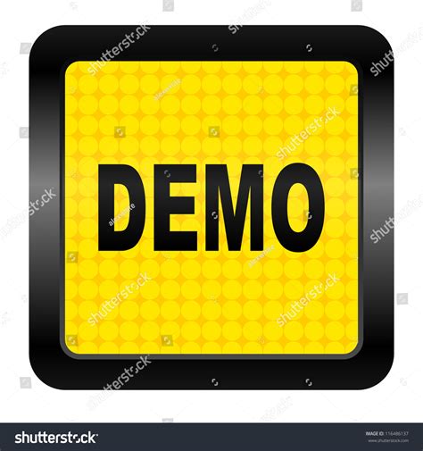 Demo Icon Stock Photo 116486137 Shutterstock