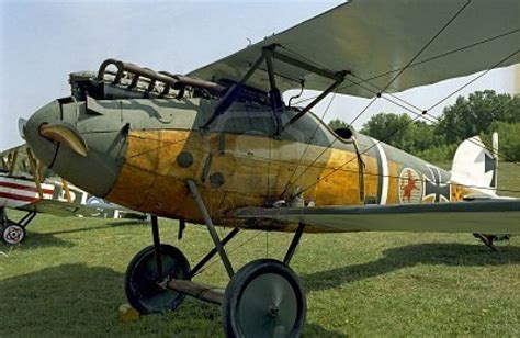 German Albatross Fighter Plane From Wwi At Rhinebeck Ny Stock Photo