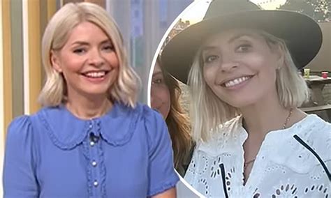 holly willoughby loses her voice after 12 hour glastonbury bender as she returns to this