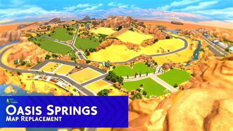 Oasis Springs Map Replacement Download 20th Century Plumbob On