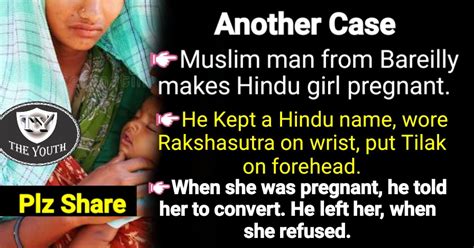 Muslim Man Trapped A Hindu Girl By Pretending To Be Hindu Left Her Pregnant When She Refused To