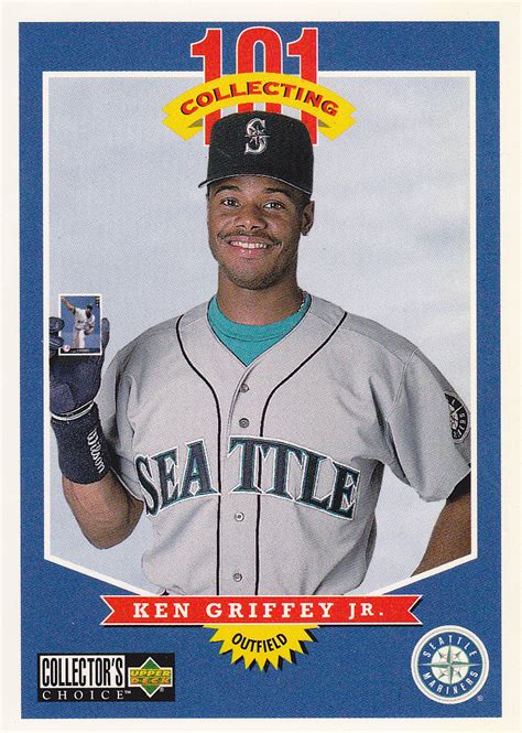 Rookie cards in the hobby (imagine how much this card would go for if supply was limited!). RGB Cards: Ken Griffey Jr.