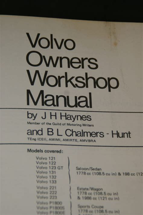 Haynes Owners Workshop Manual