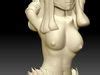 Waifu Anime Girl Ethernal Mothra Human Nude 3Dprint Model 3D Model 3D