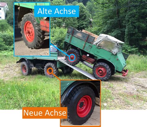 Neue Vs Alte Achse Bei Unimog 411 Sfm Ihr Experte Für