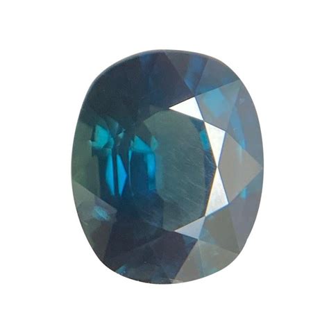 Igi Certified Blue Ceylon Sapphire 162 Carat Heart Cut Loose Blister