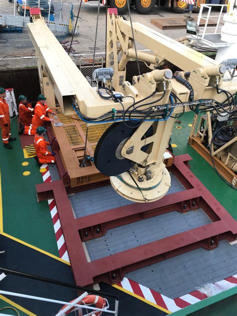 Mobilisation Of Rov Lars Launch And Recovery System