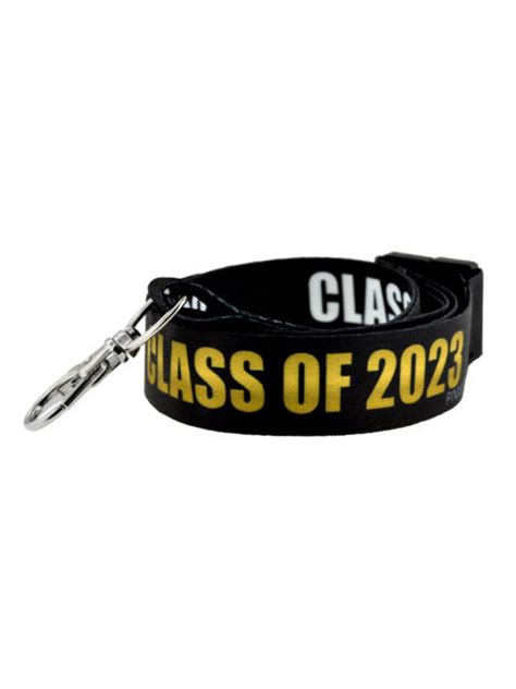 Pinmarts Class Of 2023 School Graduation Lanyard Id Name Badge Holder