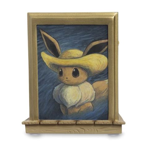 Pokémon Center Van Gogh Museum Eevee Inspired by Self Portrait with