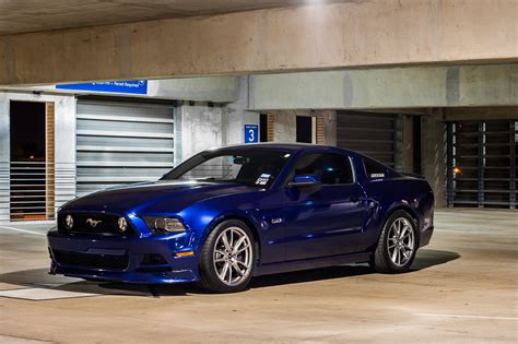 Following many of the styling cues of the famous 1970 boss 302, the new 2013 mustang gt receives new, more aggressive front and rear styling. 2013 Deep Impact Blue Ford Mustang GT Pictures, Mods ...