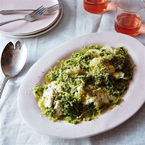 Spaghetti Squash With Kale Pesto And Burrata Recipe On Food52 Recipe On