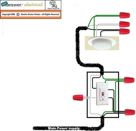 Gfci Switch Combo Wiring Diagram Wiring Diagram And Schematic