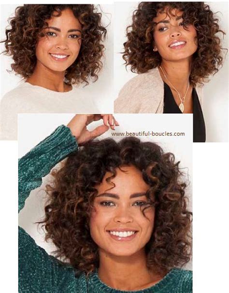 Carré dégradé bouclé : cheveux bouclés coiffure et coupe ...