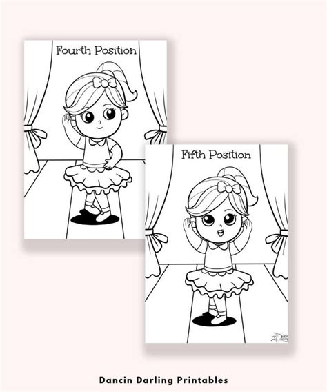 See and discover other items: Five Positions of Ballet Coloring Book - Dance Class ...