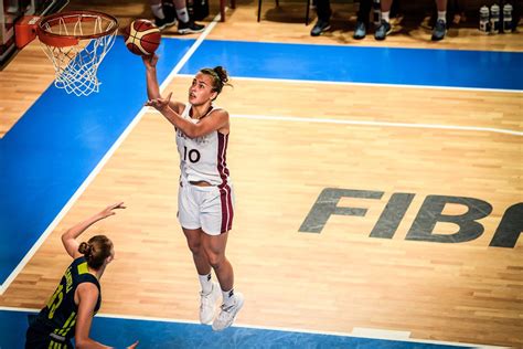 Indiana Womens Basketball On Twitter Aleksa Gulbe Helps Latvia 🇱🇻 To