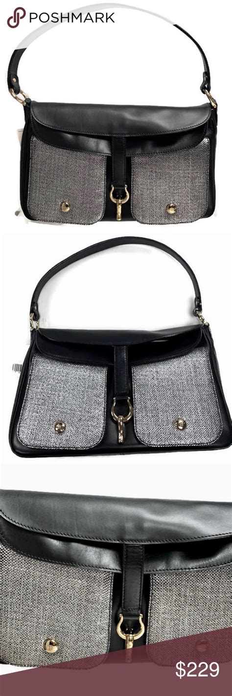 Kate Spade Small Perrin Metallic Woven Handbag Kate Spade Purse Black