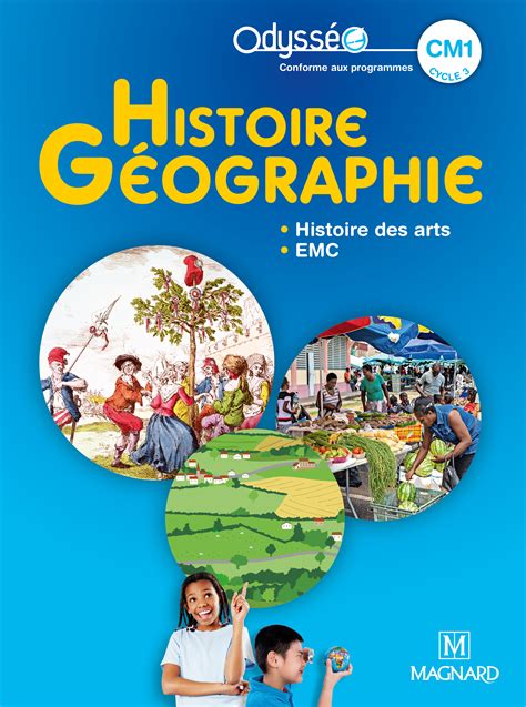 Odysséo Histoire Géographie Cm1 2020 Manuel élève Magnard
