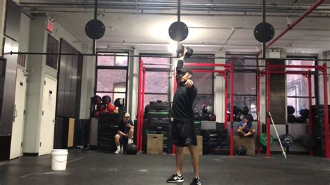It's not quite as difficult as the original barbell version but it still has all of the benefits, and then some! Hang Dumbbell Clean and Jerk - YouTube