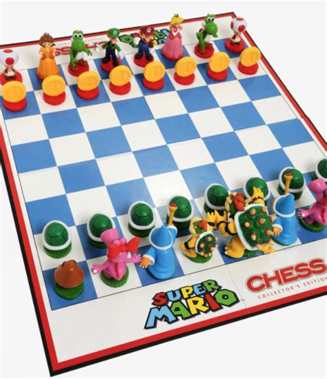 Nintendo Super Mario Bros Complete Chess Set Etsy Australia