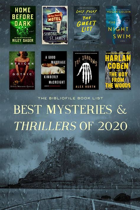 20 Best Mystery Novels And Thrillers Of 2020 The Bibliofile