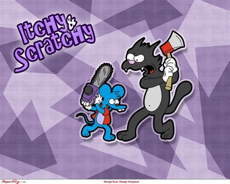 Itchy And Scratchy Wallpapers Wallpaper Cave