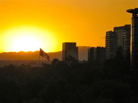 Mexico City Sunset Foto And Bild North America Mexico World Bilder