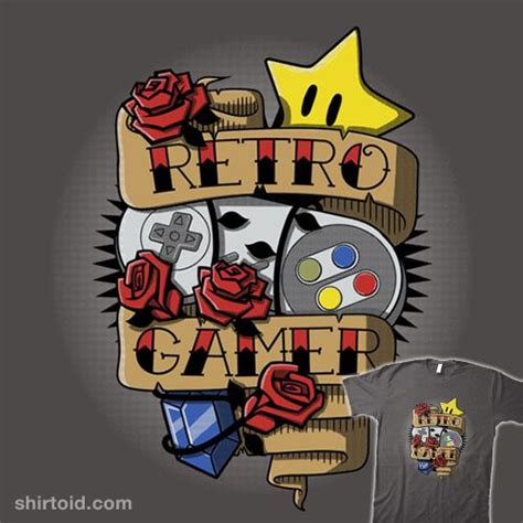 Shirtoid In 2021 Retro Gamer Day Of The Shirt Funny Tee Shirts