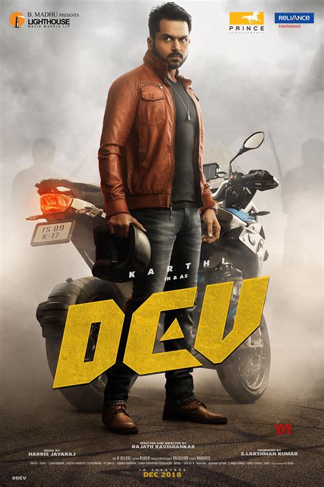 Karthi Starrer Dev Movie First Look HD Posters - Social News XYZ