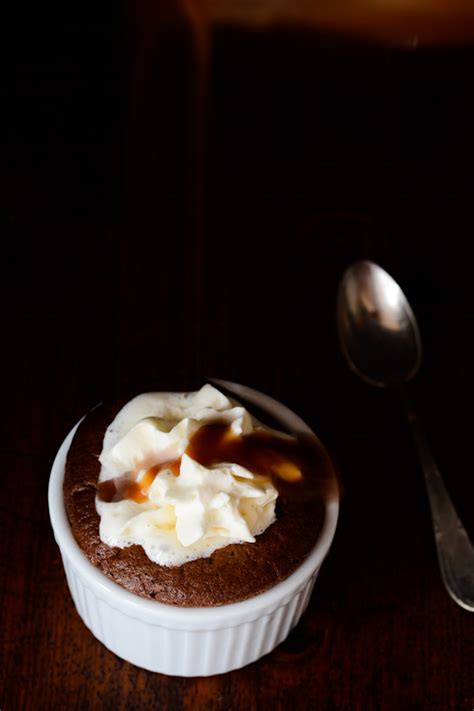 Make Ahead Chocolate Soufflés Recipe Sifting Focus