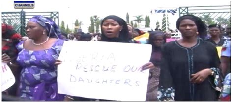 Chibok Girls Abduction Triggering Protests With ‘bring Back Our Girls