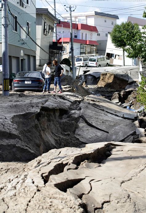 Damage After Big Earthquake Hits Japan New York Post