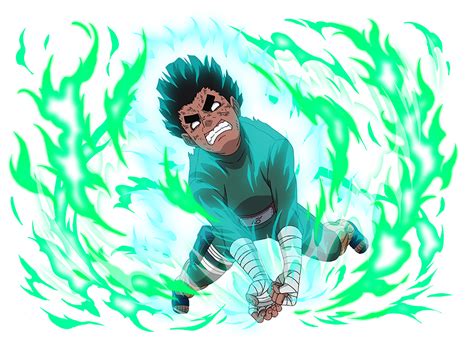 Young Rock Lee Gates Opened Render 3 Unblazing By Maxiuchiha22 On