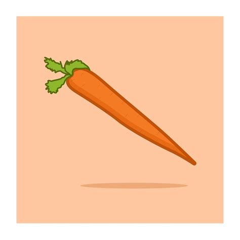 Premium Vector Carrot Icon Isolated Vector