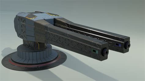 Joachim Sverd Spaceship Gun Turret
