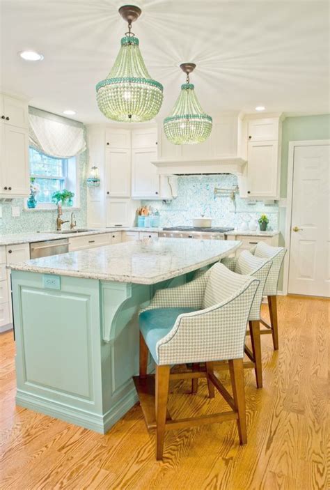 Do you love the look of open kitchen shelves? Interior Design Bethany Beach Coastal Style Armchair ...