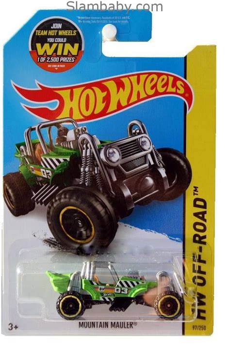 Www.hotwheels.com codes can offer you many choices to save money thanks to 21 active results. Hot Wheels - Mountain Mauler Green 2015 HW Off-Road #97/250